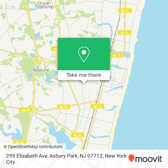 299 Elizabeth Ave, Asbury Park, NJ 07712 map