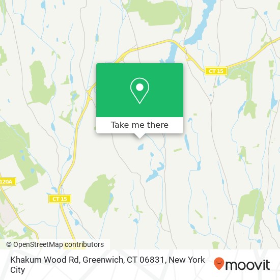 Khakum Wood Rd, Greenwich, CT 06831 map