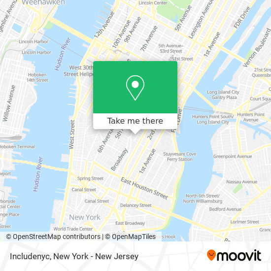 Includenyc map
