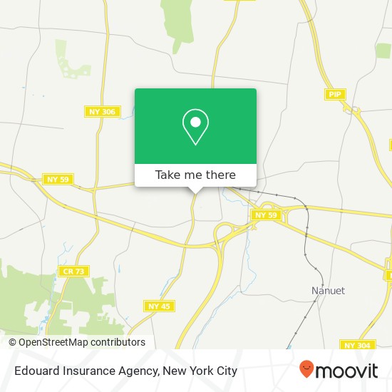 Edouard Insurance Agency map