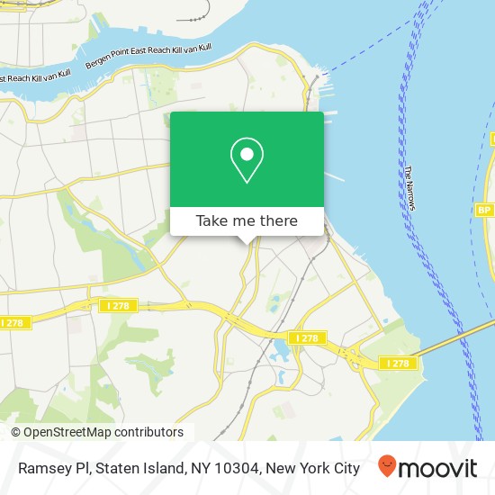 Mapa de Ramsey Pl, Staten Island, NY 10304