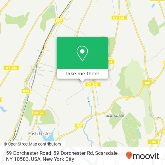 59 Dorchester Road, 59 Dorchester Rd, Scarsdale, NY 10583, USA map