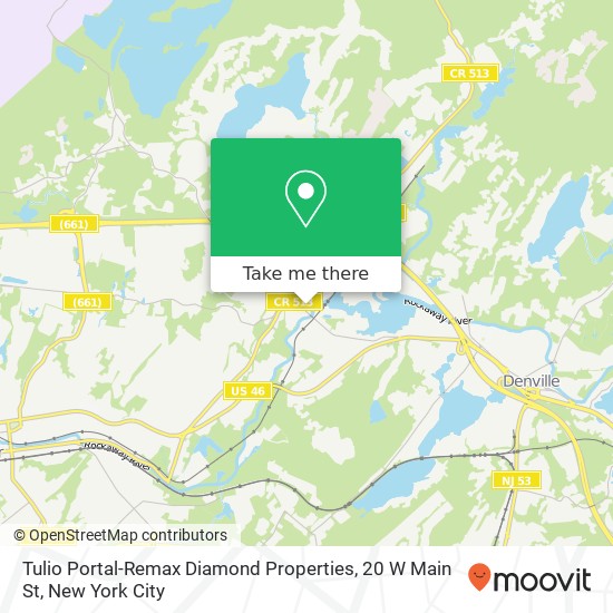 Mapa de Tulio Portal-Remax Diamond Properties, 20 W Main St