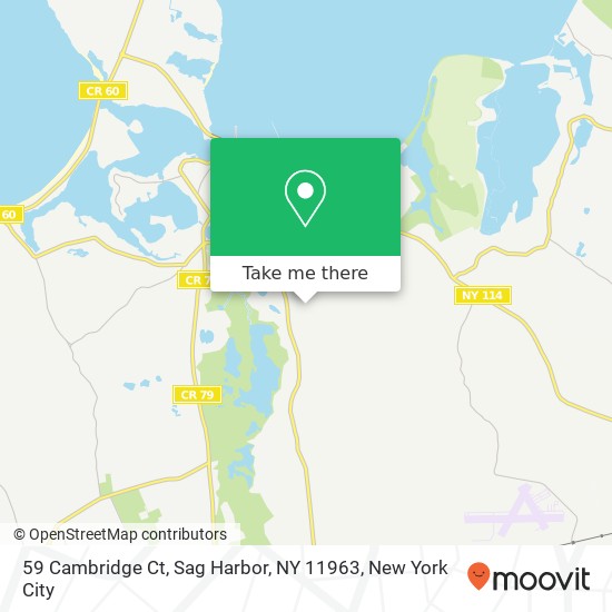 59 Cambridge Ct, Sag Harbor, NY 11963 map