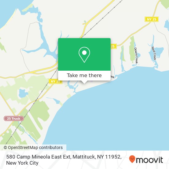 580 Camp Mineola East Ext, Mattituck, NY 11952 map