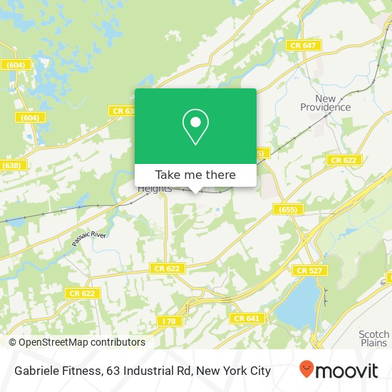 Gabriele Fitness, 63 Industrial Rd map