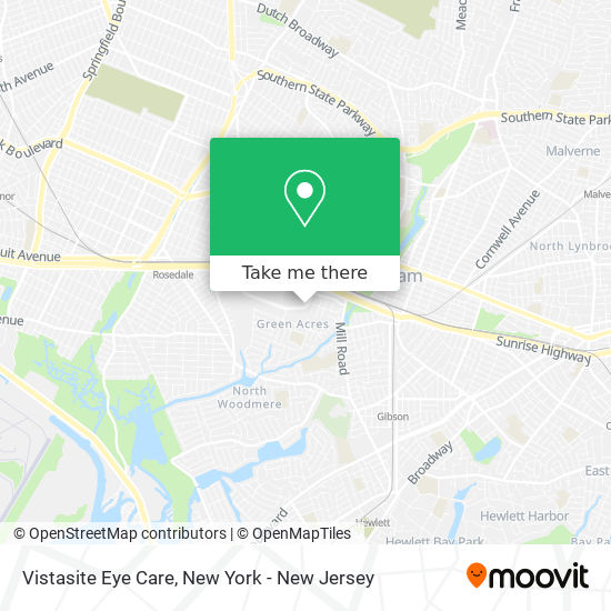 Vistasite Eye Care map