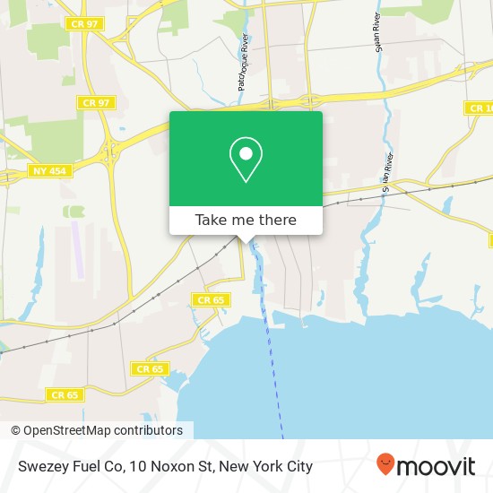 Swezey Fuel Co, 10 Noxon St map