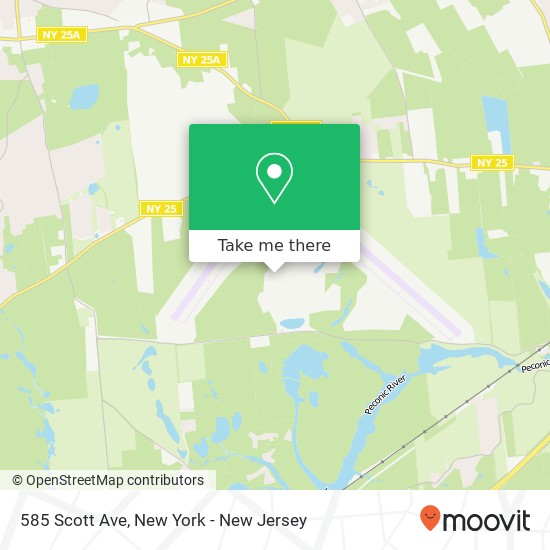 585 Scott Ave, Calverton, NY 11933 map