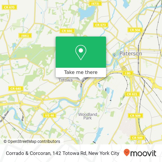 Corrado & Corcoran, 142 Totowa Rd map