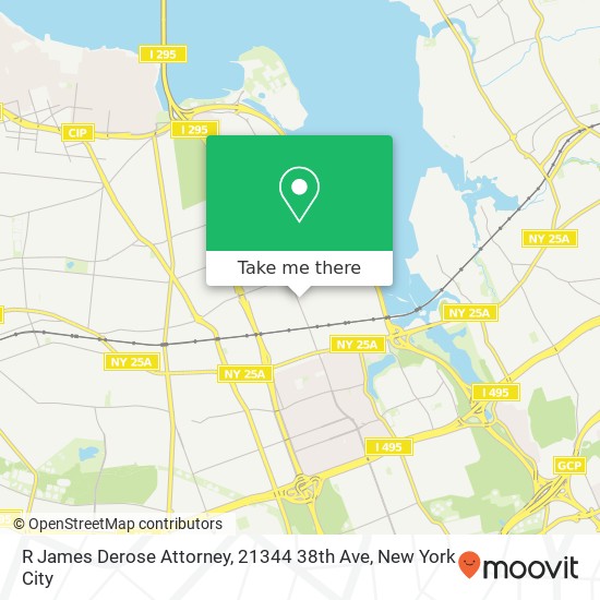 Mapa de R James Derose Attorney, 21344 38th Ave