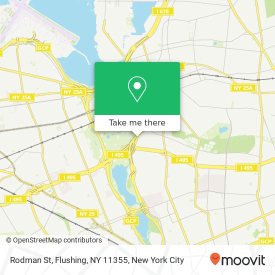 Rodman St, Flushing, NY 11355 map