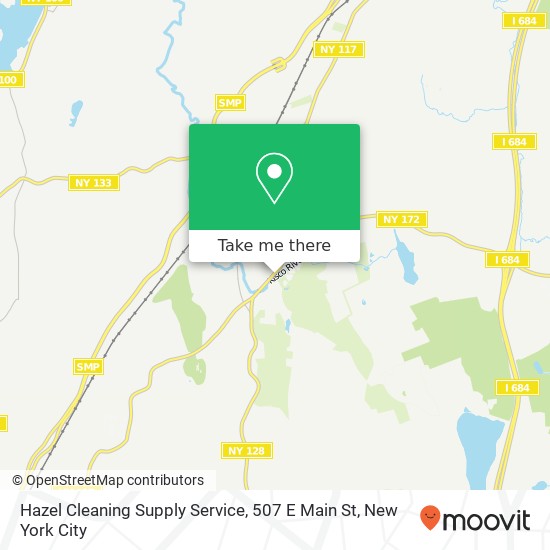 Mapa de Hazel Cleaning Supply Service, 507 E Main St