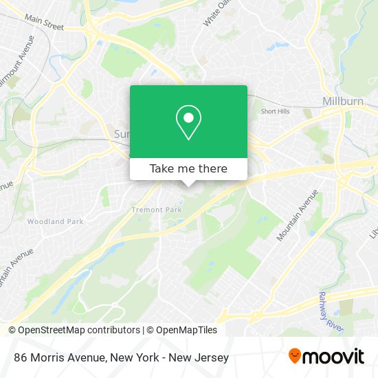 Mapa de 86 Morris Avenue