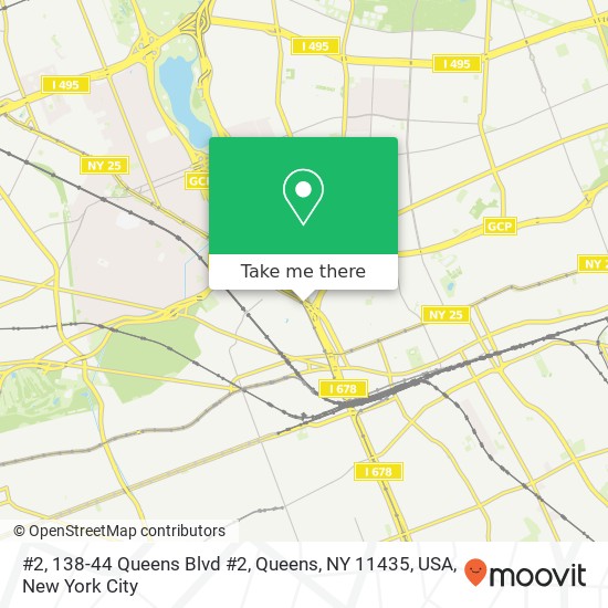 Mapa de #2, 138-44 Queens Blvd #2, Queens, NY 11435, USA