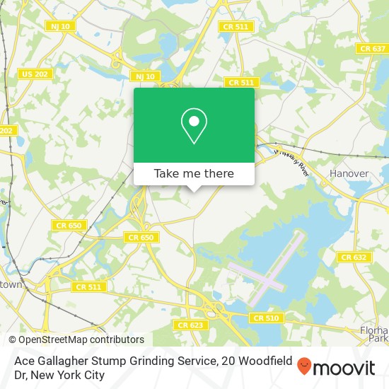 Ace Gallagher Stump Grinding Service, 20 Woodfield Dr map