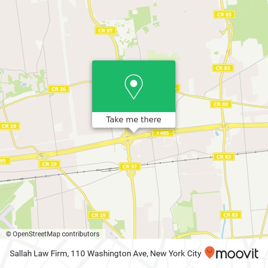 Sallah Law Firm, 110 Washington Ave map