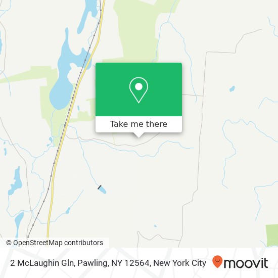 Mapa de 2 McLaughin Gln, Pawling, NY 12564
