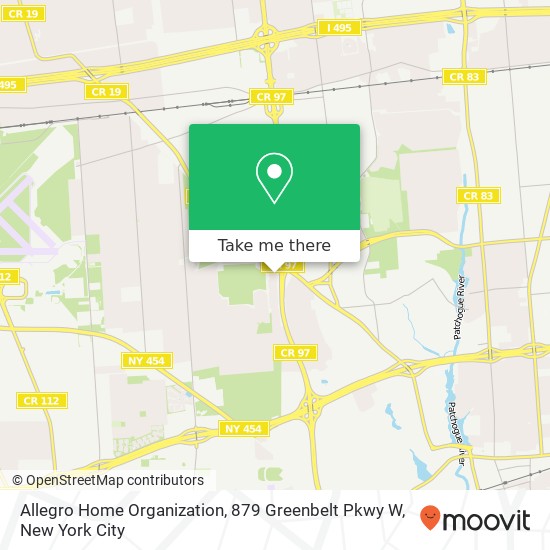 Allegro Home Organization, 879 Greenbelt Pkwy W map