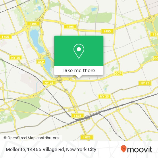 Mellorite, 14466 Village Rd map