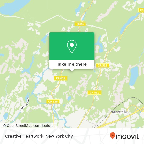 Mapa de Creative Heartwork, 5 Drake Ct