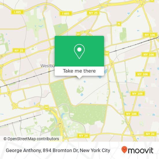 George Anthony, 894 Bromton Dr map