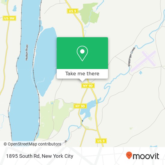 1895 South Rd, Poughkeepsie, NY 12601 map