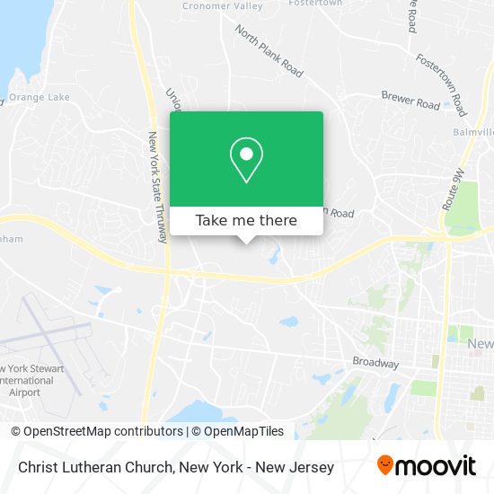 Mapa de Christ Lutheran Church