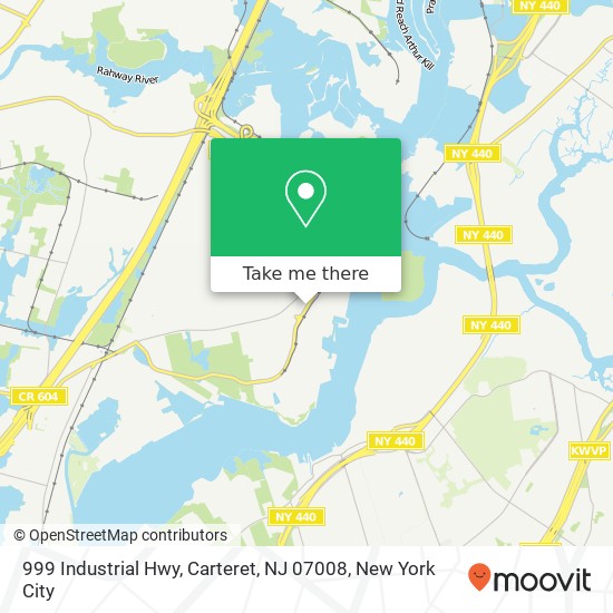 999 Industrial Hwy, Carteret, NJ 07008 map