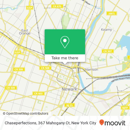 Mapa de Chaseperfections, 367 Mahogany Ct