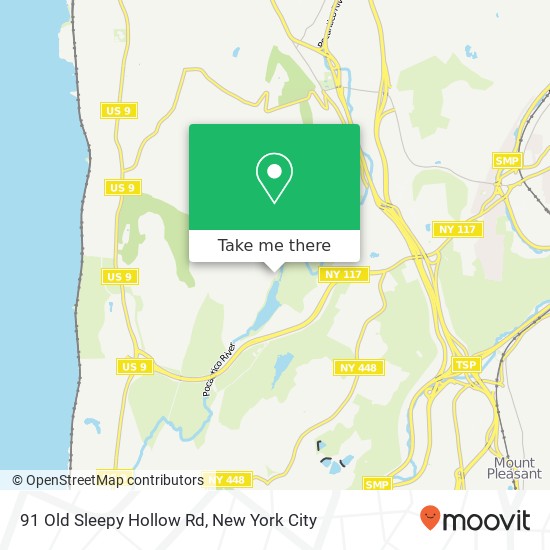 91 Old Sleepy Hollow Rd, Briarcliff Manor, NY 10510 map