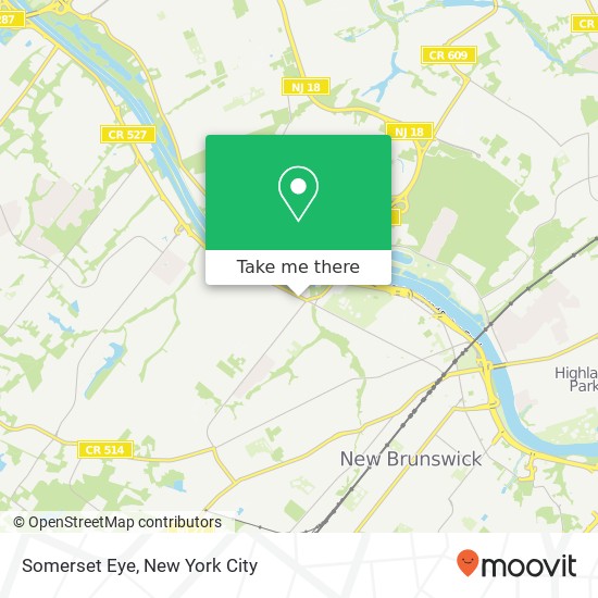 Mapa de Somerset Eye, 562 Easton Ave