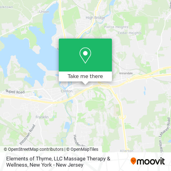 Elements of Thyme, LLC Massage Therapy & Wellness map