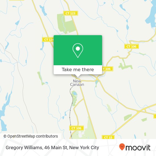 Mapa de Gregory Williams, 46 Main St