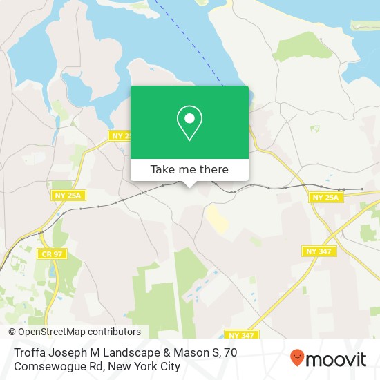 Mapa de Troffa Joseph M Landscape & Mason S, 70 Comsewogue Rd