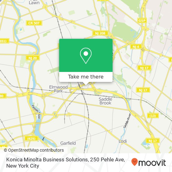 Konica Minolta Business Solutions, 250 Pehle Ave map