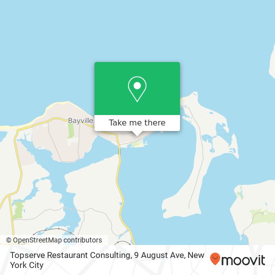 Mapa de Topserve Restaurant Consulting, 9 August Ave