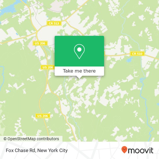 Fox Chase Rd, Chester, NJ 07930 map