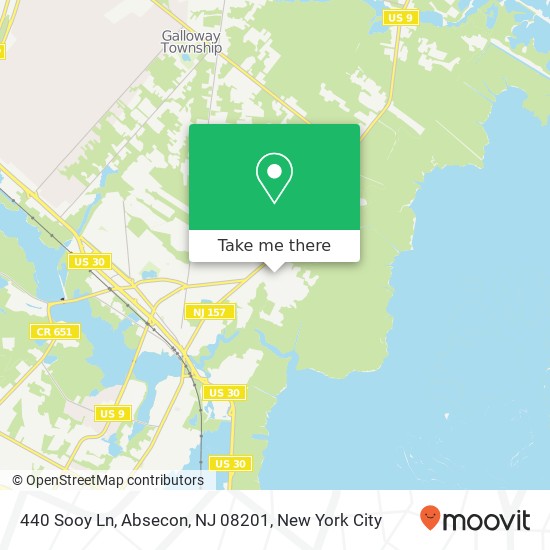 440 Sooy Ln, Absecon, NJ 08201 map