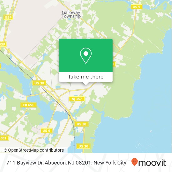 711 Bayview Dr, Absecon, NJ 08201 map