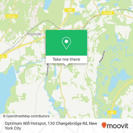 Optimum Wifi Hotspot, 130 Changebridge Rd map