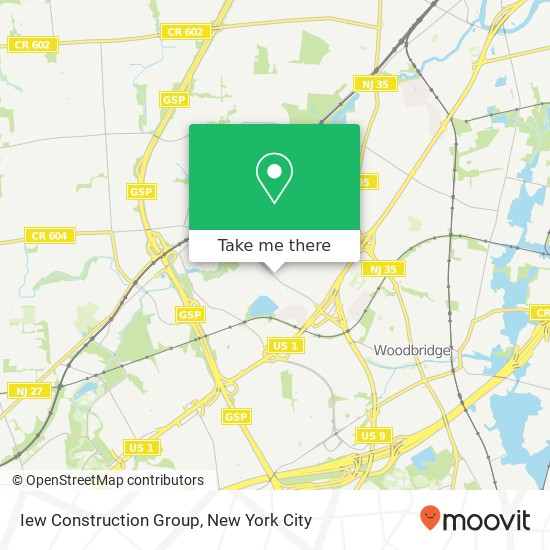 Mapa de Iew Construction Group