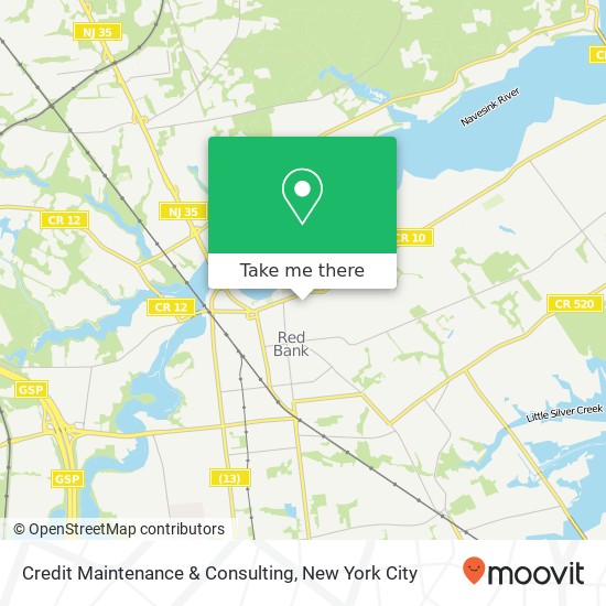 Credit Maintenance & Consulting map