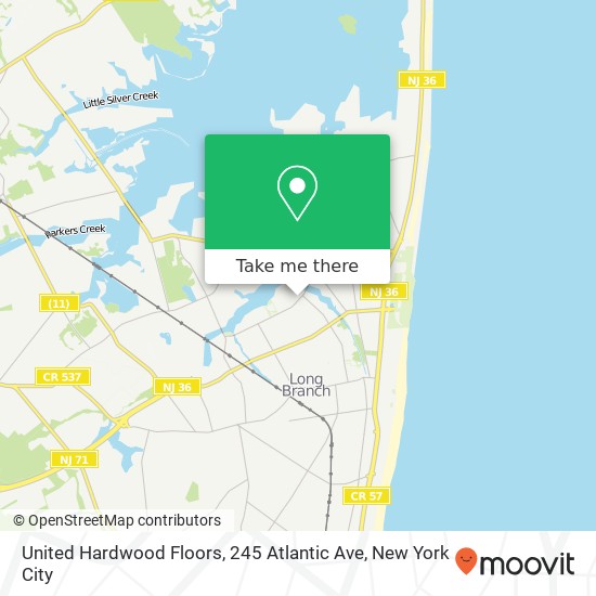 United Hardwood Floors, 245 Atlantic Ave map