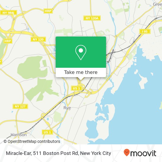 Mapa de Miracle-Ear, 511 Boston Post Rd