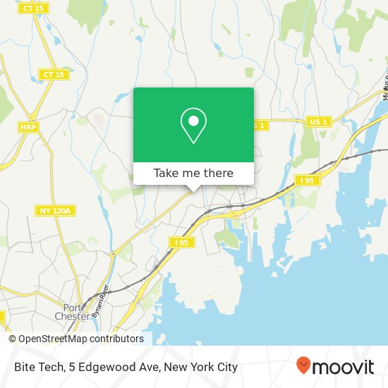 Mapa de Bite Tech, 5 Edgewood Ave