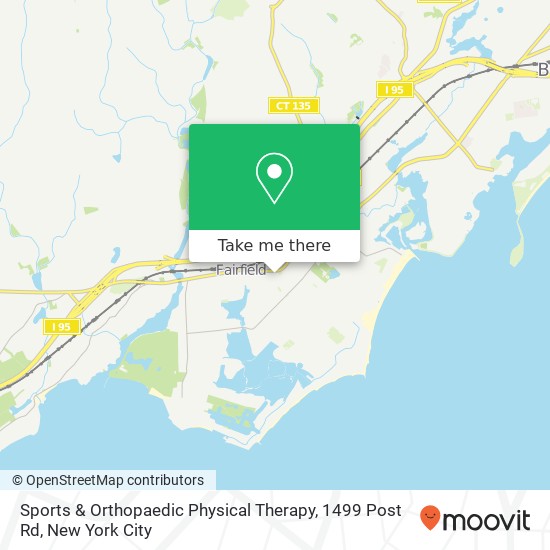 Sports & Orthopaedic Physical Therapy, 1499 Post Rd map