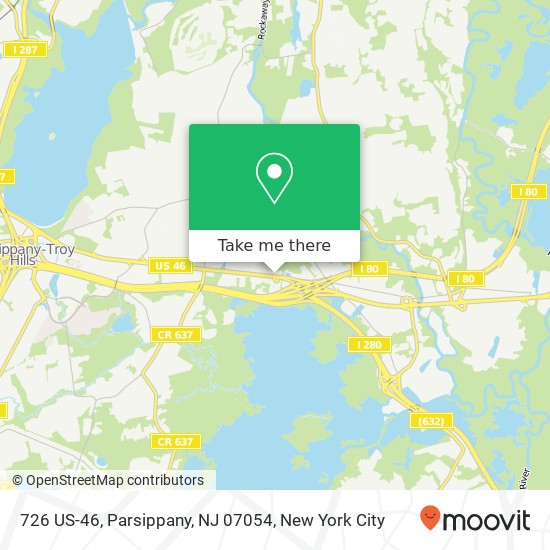 726 US-46, Parsippany, NJ 07054 map