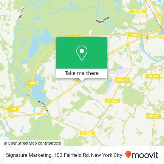 Signature Marketing, 103 Fairfield Rd map