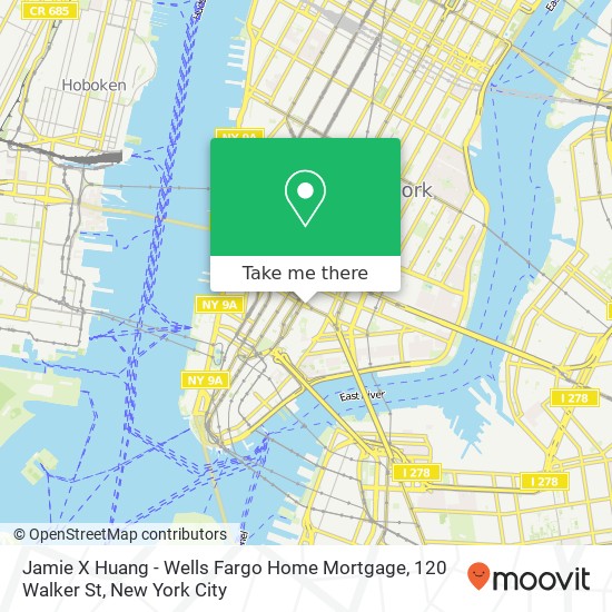 Jamie X Huang - Wells Fargo Home Mortgage, 120 Walker St map